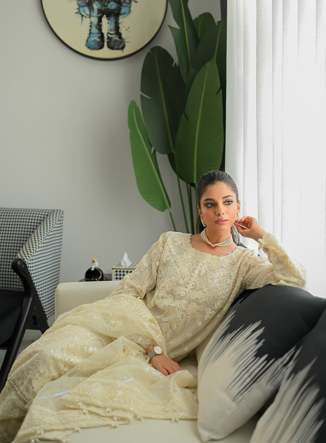 Raad Luxury Embroidered Organza 3 Piece Stitched Suit RD24LEF RA08-8386 Raad Luxury Embroidered Organza 3 Piece Stitched Suit RD24LEF RA08-8386