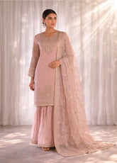 Raad Luxury Formal Embroidered Raw Silk 3 Piece Stitched Suit RD26LF RA-42 LC IRIS