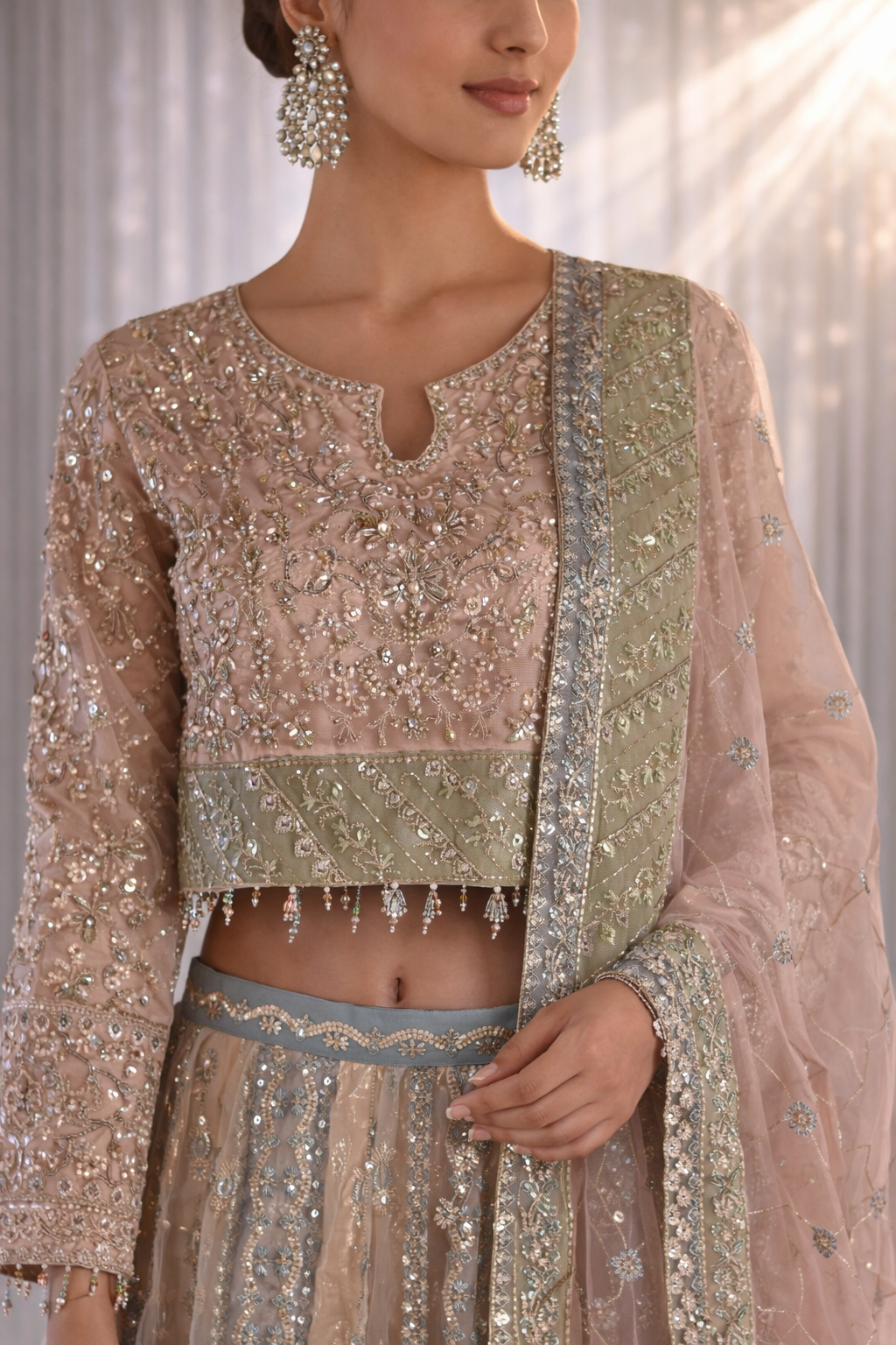 Raad Luxury Formal Embroidered Organza 3 Piece Stitched Suit RD26LF RA-46 MLT Raad Luxury Formal Embroidered Organza 3 Piece Stitched Suit RD26LF RA-46 MLT