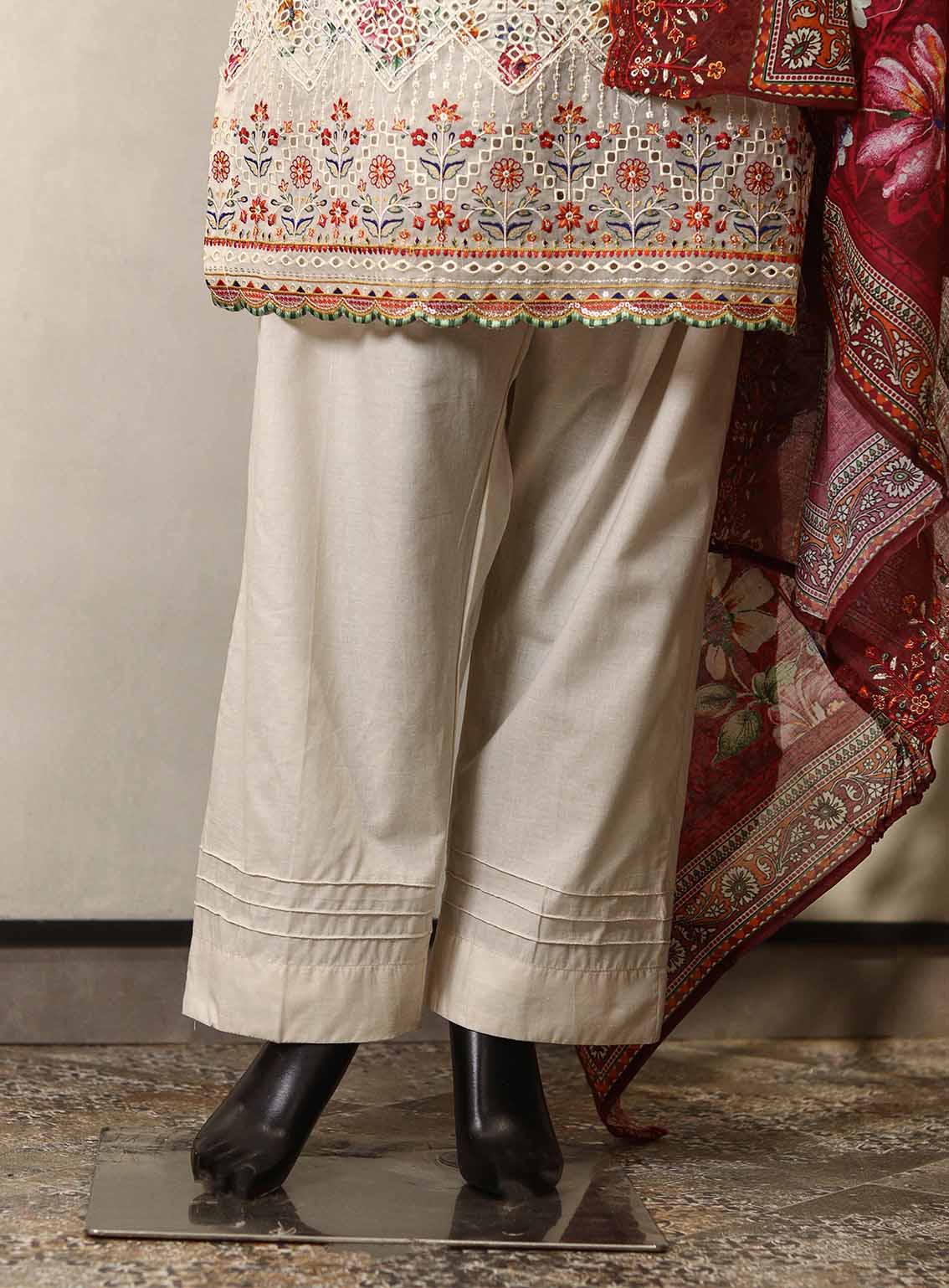 Raad Luxury Embroidered Lawn Suits Stitched 3 Piece - RD25LEF HSE04 Raad Luxury Embroidered Lawn Suits Stitched 3 Piece - RD25LEF HSE04