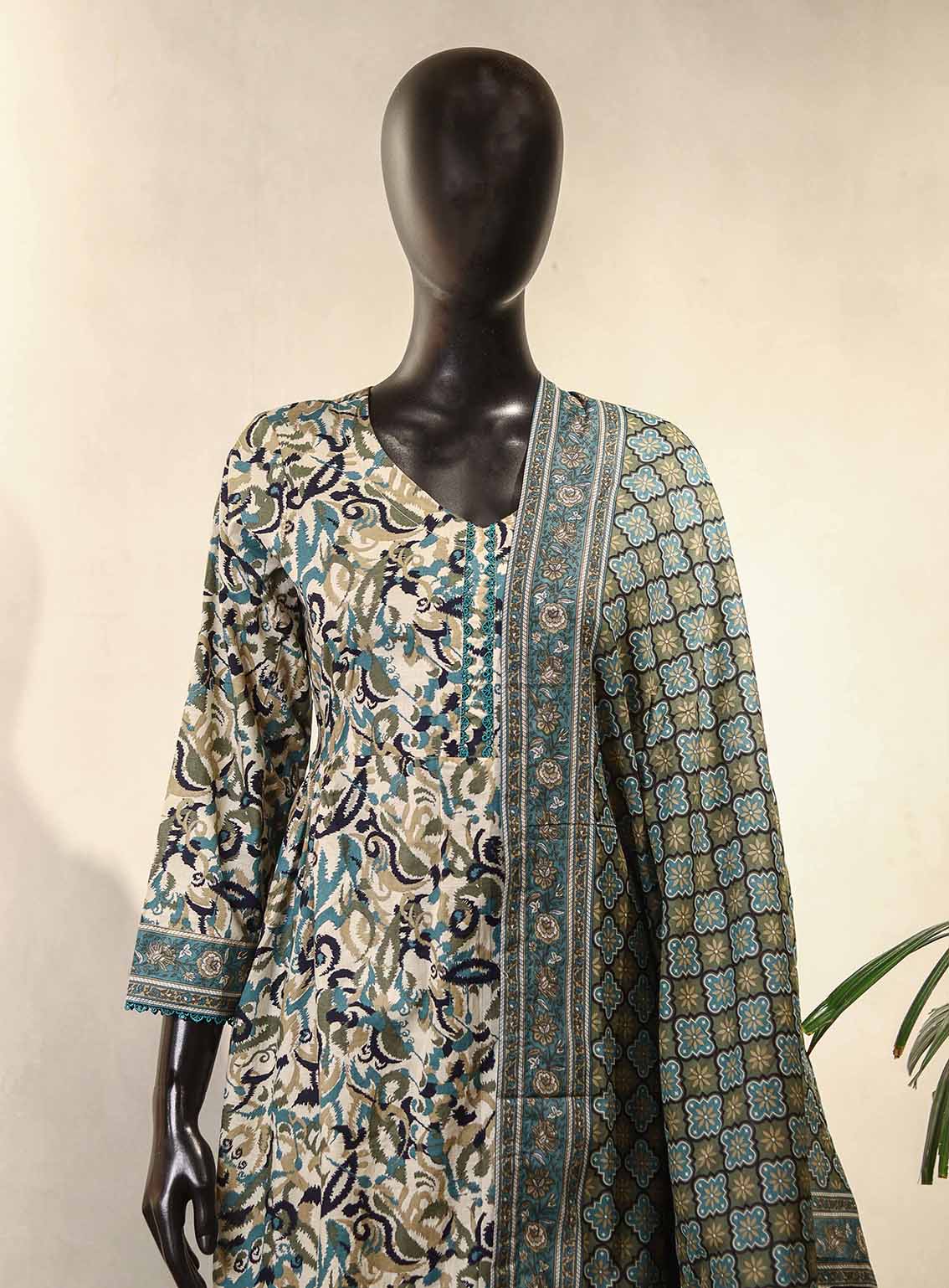 Raad Printed Lawn Suits Stitched 3 Piece - RD25PL HS06 Raad Printed Lawn Suits Stitched 3 Piece - RD25PL HS06