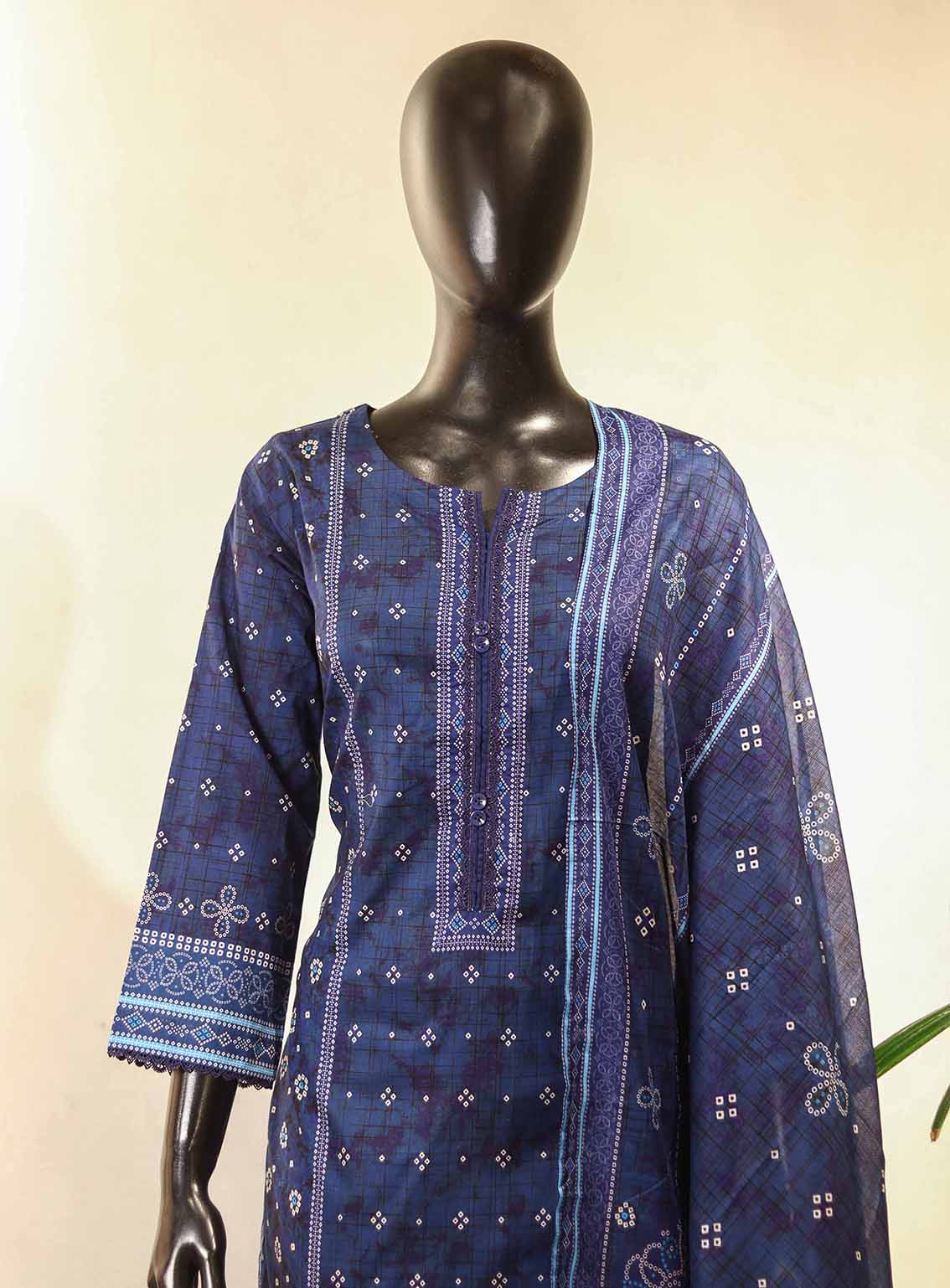 Raad Printed Lawn Suits Stitched 3 Piece - RD25PL HS11 Raad Printed Lawn Suits Stitched 3 Piece - RD25PL HS11