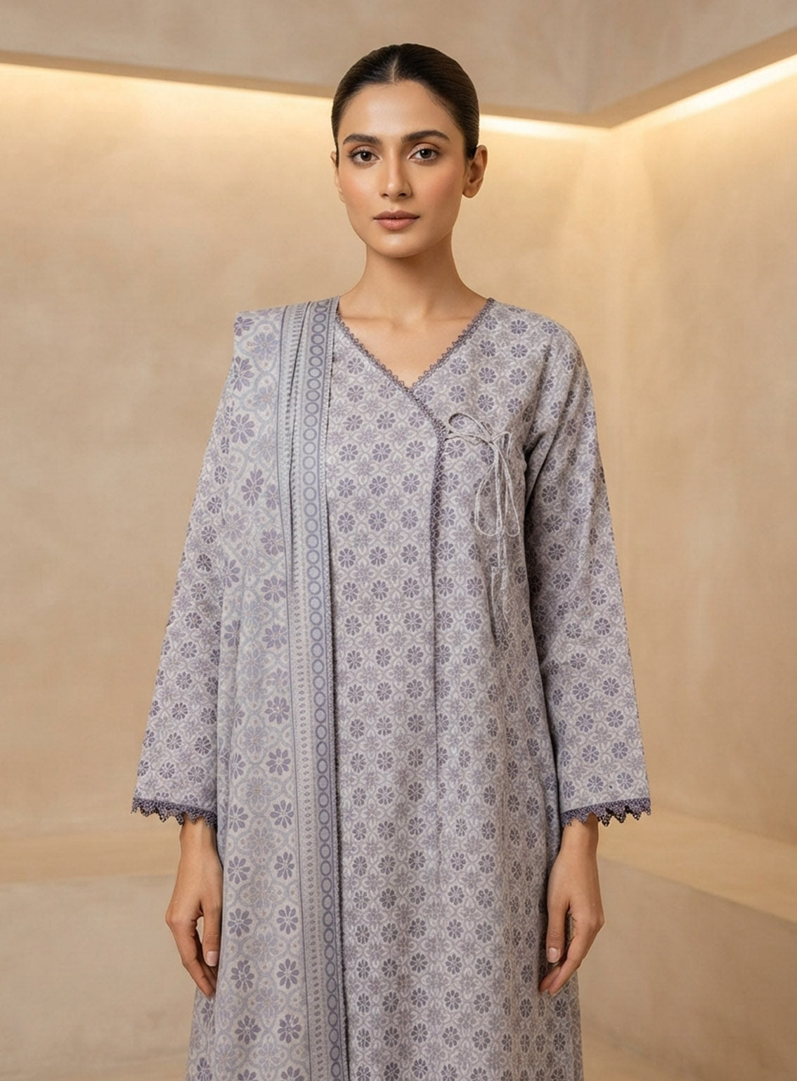 Raad Digital Printed Lawn 3 Piece Stitched Suit RD26DPL D-RA-RPL-08 Raad Digital Printed Lawn 3 Piece Stitched Suit RD26DPL D-RA-RPL-08