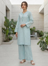 Raad Embroidered Lawn 2 Piece Stitched Shirt Trouser RD26EL D-01-FR