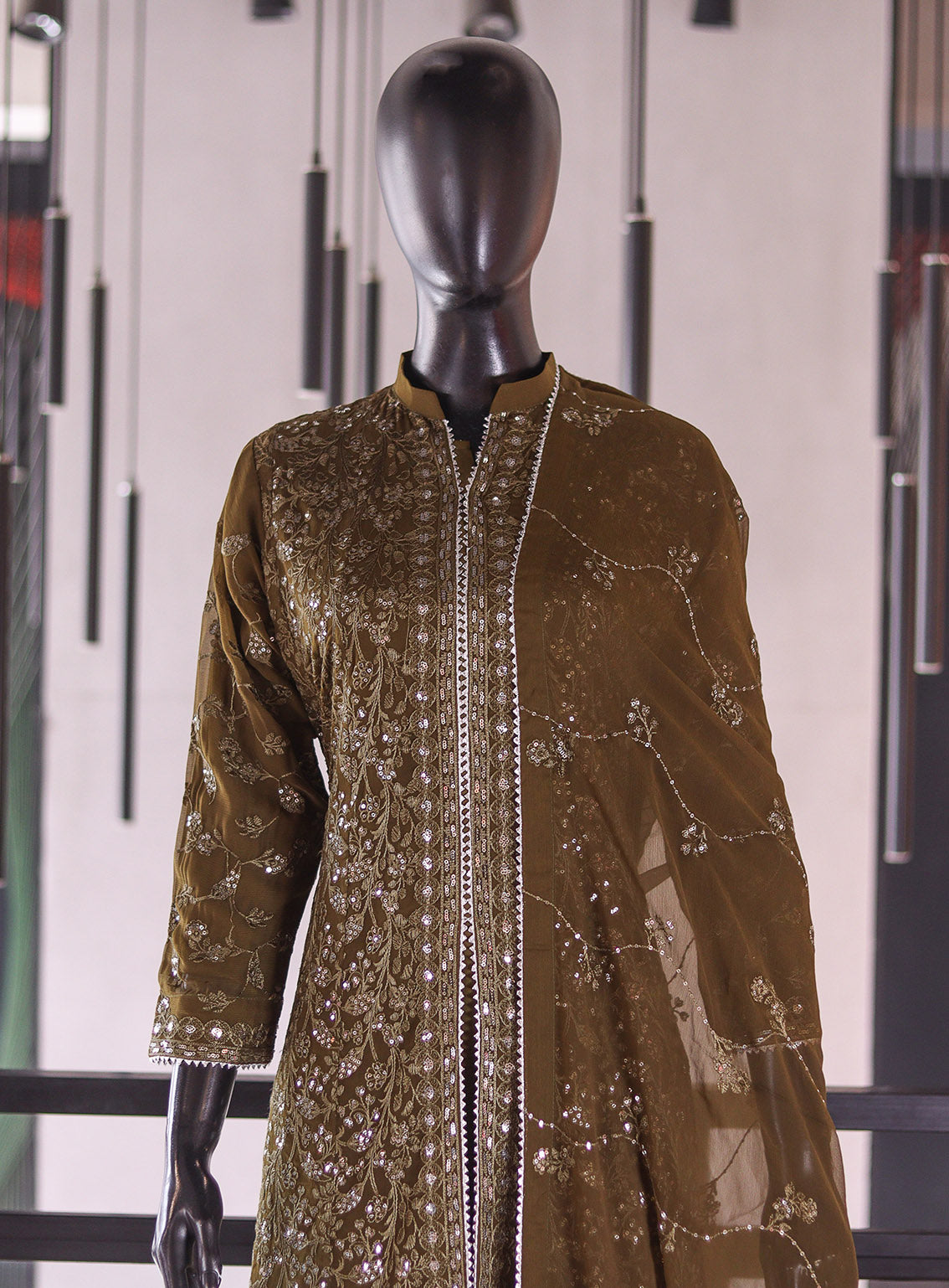 Raad Luxury Formal Embroidered Chiffon 3 Piece Stitched Suit RD26LF D-SG-15-GN Raad Luxury Formal Embroidered Chiffon 3 Piece Stitched Suit RD26LF D-SG-15-GN