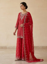 Raad Luxury Formal Embroidered Chiffon 3 Piece Stitched Suit RD26LF RA-38 SPK