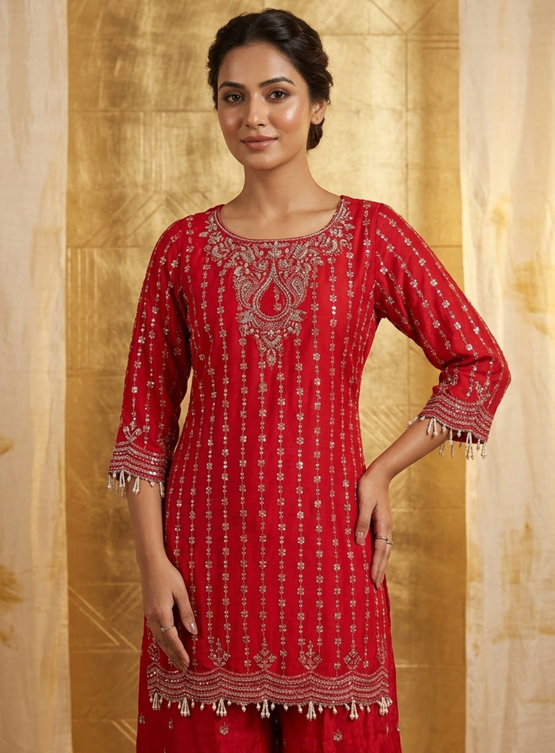 Raad Luxury Formal Embroidered Chiffon 3 Piece Stitched Suit RD26LF RA-38 SPK Raad Luxury Formal Embroidered Chiffon 3 Piece Stitched Suit RD26LF RA-38 SPK