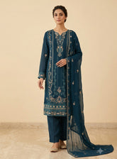 Raad Luxury Formal Embroidered Chiffon 3 Piece Stitched Suit RD26LF RA-KH-01