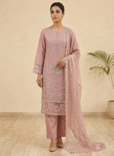 Raad Luxury Formal Embroidered Chiffon 3 Piece Stitched Suit RD26LF RA-KH-03