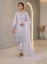 Raad Luxury Formal Embroidered Chiffon 3 Piece Stitched Suit RD26LF RA-KH-04