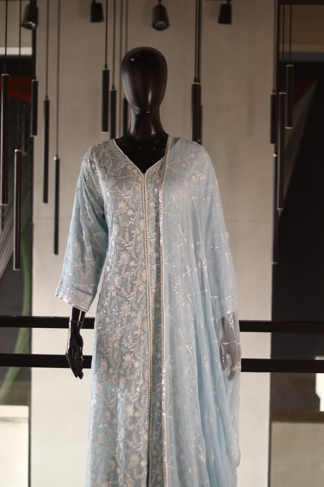 Raad Luxury Formal Embroidered Chiffon 3 Piece Stitched Suit RD26LF RA-SG-03 SBL Raad Luxury Formal Embroidered Chiffon 3 Piece Stitched Suit RD26LF RA-SG-03 SBL