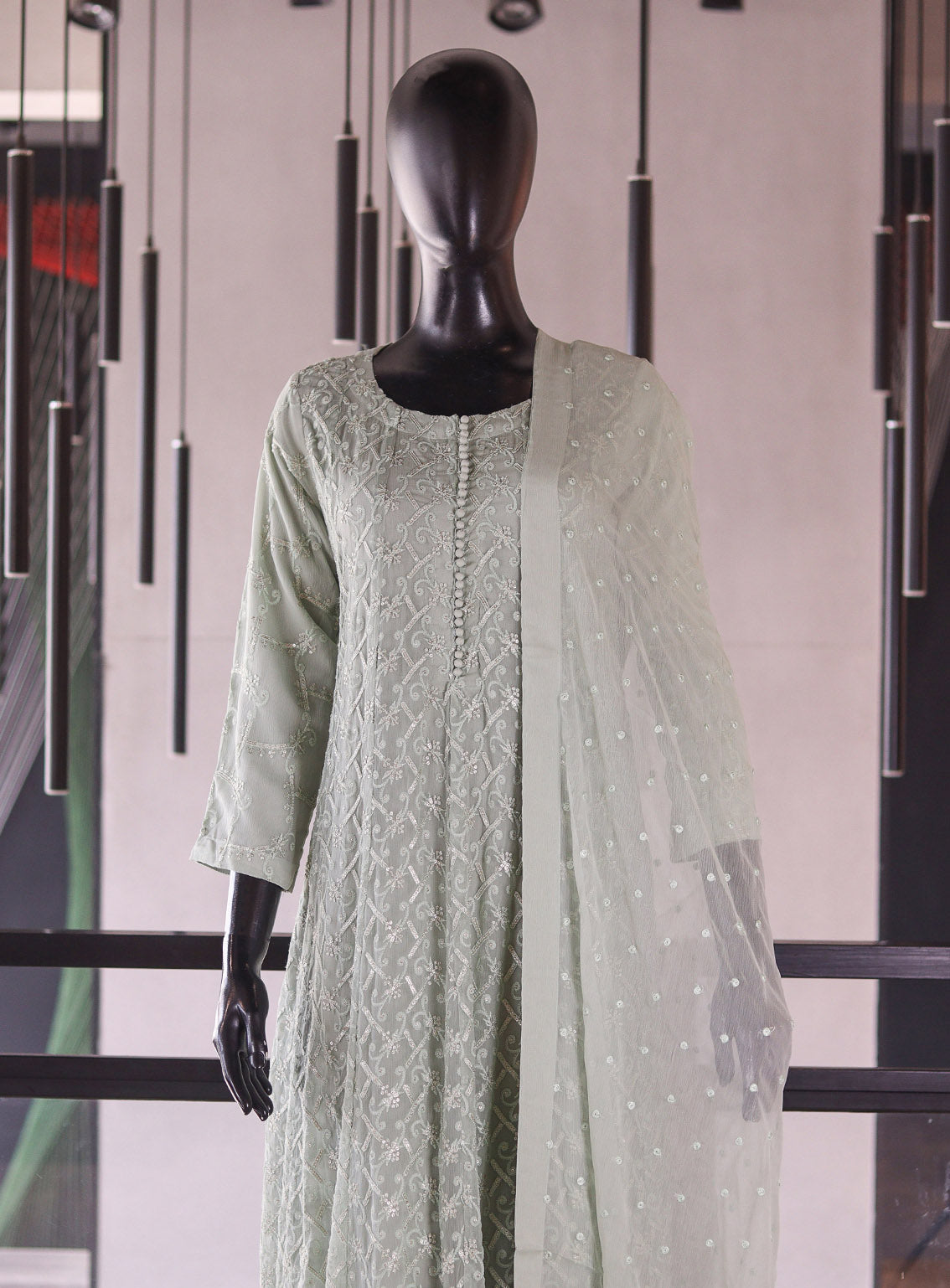 Raad Luxury Formal Embroidered Chiffon 3 Piece Stitched Suit RD26LF RA-VF-01-GN Raad Luxury Formal Embroidered Chiffon 3 Piece Stitched Suit RD26LF RA-VF-01-GN