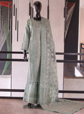 Raad Luxury Formal Embroidered Organza 3 Piece Stitched Suit RD26LF RA-06-MTGN