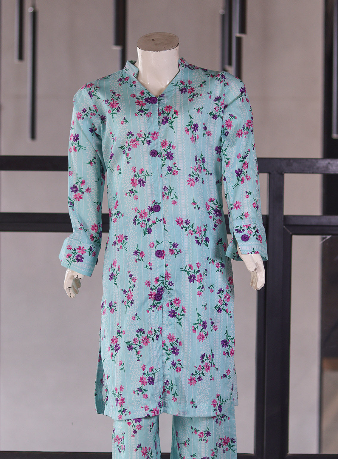 Raad Printed Lawn Girls 2 Piece Stitched Shirt Trouser RA26KG D-RKL-003-FR Raad Printed Lawn Girls 2 Piece Stitched Shirt Trouser RA26KG D-RKL-003-FR