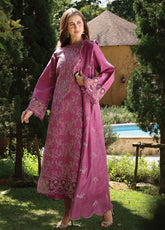 Raaya Luxury Embroidered Lawn 3 Piece Unstitched Suit RYA26LEL D-03 LISA