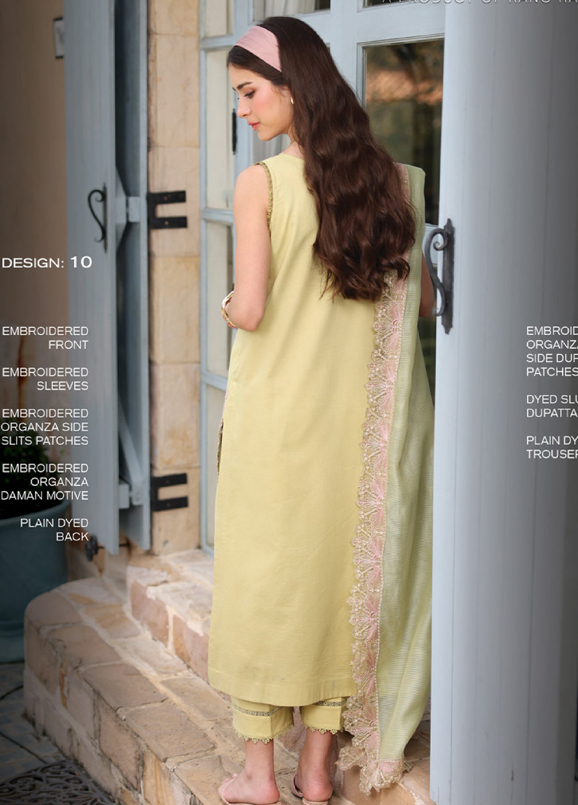 Raaya Luxury Embroidered Lawn 3 Piece Unstitched Suit RYA26LEL D-10 EMILY Raaya Luxury Embroidered Lawn 3 Piece Unstitched Suit RYA26LEL D-10 EMILY