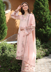 Raaya Luxury Embroidered Lawn 3 Piece Unstitched Suit RYA26LEL D-12 EVA