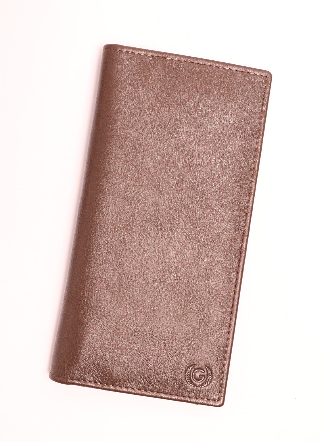 Radix Long Wallet By Gilani Cow Milled Brown - GIL24MW 07 Radix Long Wallet By Gilani Cow Milled Brown - GIL24MW 07