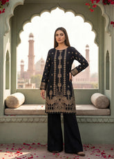 Raha By Soghat Creation Printed Jacquard Lawn 3 Piece Unstitched Suit SC26RV2 D-PJL-03