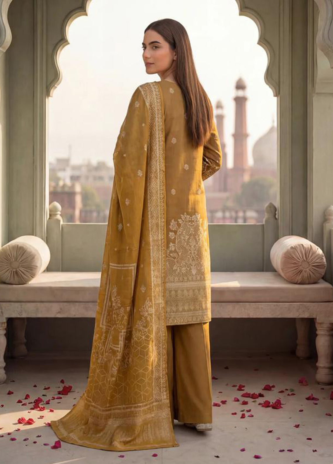 Raha By Soghat Creation Printed Jacquard Lawn 3 Piece Unstitched Suit SC26RV2 D-PJL-04 Raha By Soghat Creation Printed Jacquard Lawn 3 Piece Unstitched Suit SC26RV2 D-PJL-04