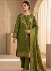 Raha By Soghat Creation Printed Jacquard Lawn 3 Piece Unstitched Suit SC26RV3 D-PJL-03