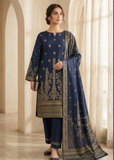 Raha By Soghat Creation Printed Jacquard Lawn 3 Piece Unstitched Suit SC26RV3 D-PJL-05