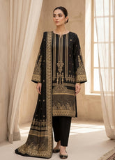 Raha By Soghat Creation Printed Jacquard Lawn 3 Piece Unstitched Suit SC26R D-01