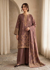 Raha By Soghat Creation Printed Jacquard Lawn 3 Piece Unstitched Suit SC26R D-04