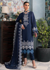 RajBari Embroidered Chikan Unstitched 3 Piece Suit - RB24CE 02