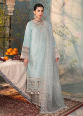 RajBari Embroidered Chikan Unstitched 3 Piece Suit - RB24CE 05