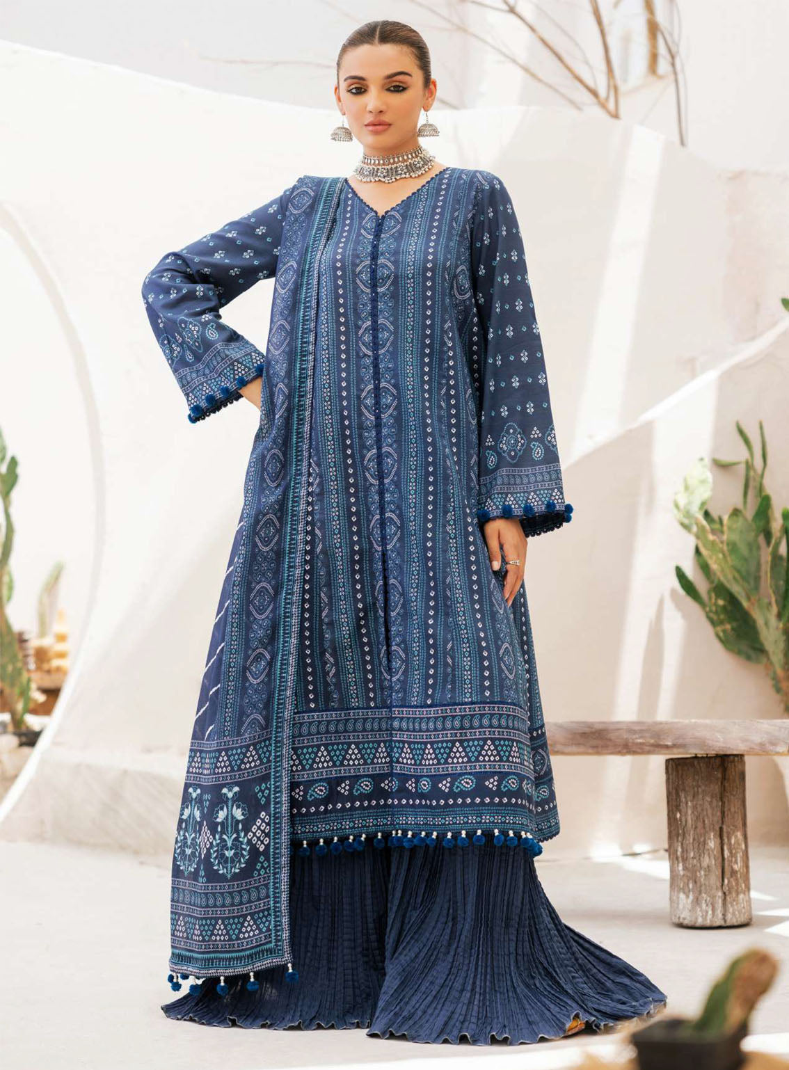 Rang By Motifz Printed Lawn Suits Unstitched 3 Piece - MT24RPL 4732 INARA Rang By Motifz Printed Lawn Suits Unstitched 3 Piece - MT24RPL 4732 INARA