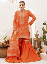 Rang By Motifz Printed Lawn Suits Unstitched 3 Piece - MT24RPL 4736 NOURA