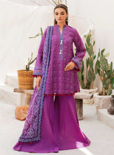 Rang By Motifz Printed Lawn Suits Unstitched 3 Piece - MT24RPL 4737 HENZA