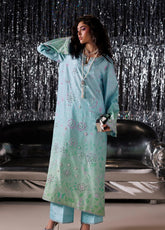 Rang Rasiya Luxe Emrboidered Silk 3 Piece Unstitched Suit RR26TLS D-03 LUVELLE