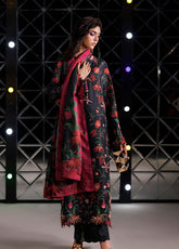 Rang Rasiya Luxe Emrboidered Silk 3 Piece Unstitched Suit RR26TLS D-06 TRESOR