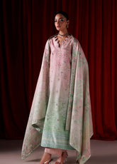 Rang Rasiya Luxe Emrboidered Silk 3 Piece Unstitched Suit RR26TLS D-10 ZELIE