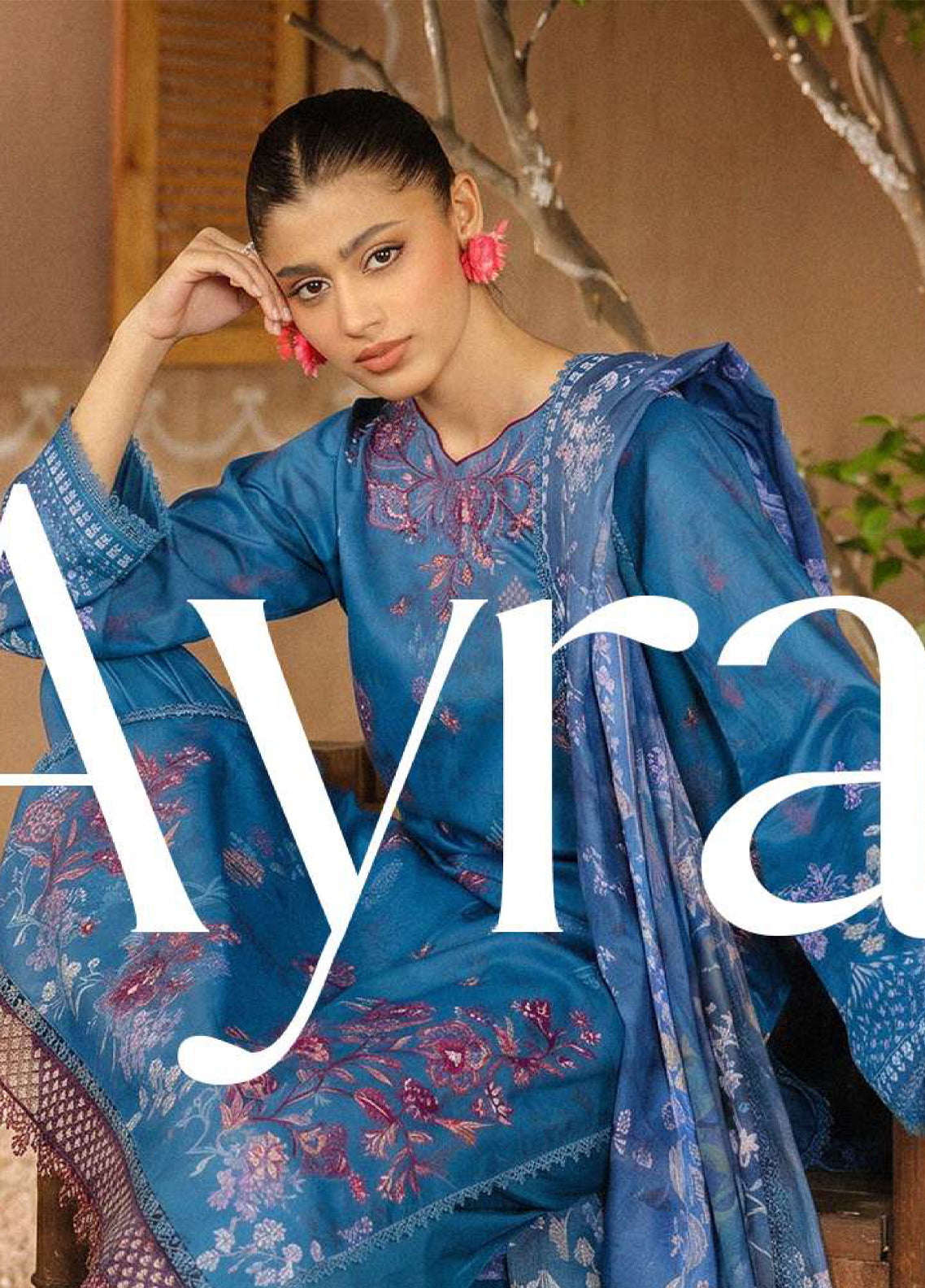 Rangkari By Ayleen Embroidered Lawn 3 Piece Unstitched Suit ALN26RV2 D-AYRA Rangkari By Ayleen Embroidered Lawn 3 Piece Unstitched Suit ALN26RV2 D-AYRA
