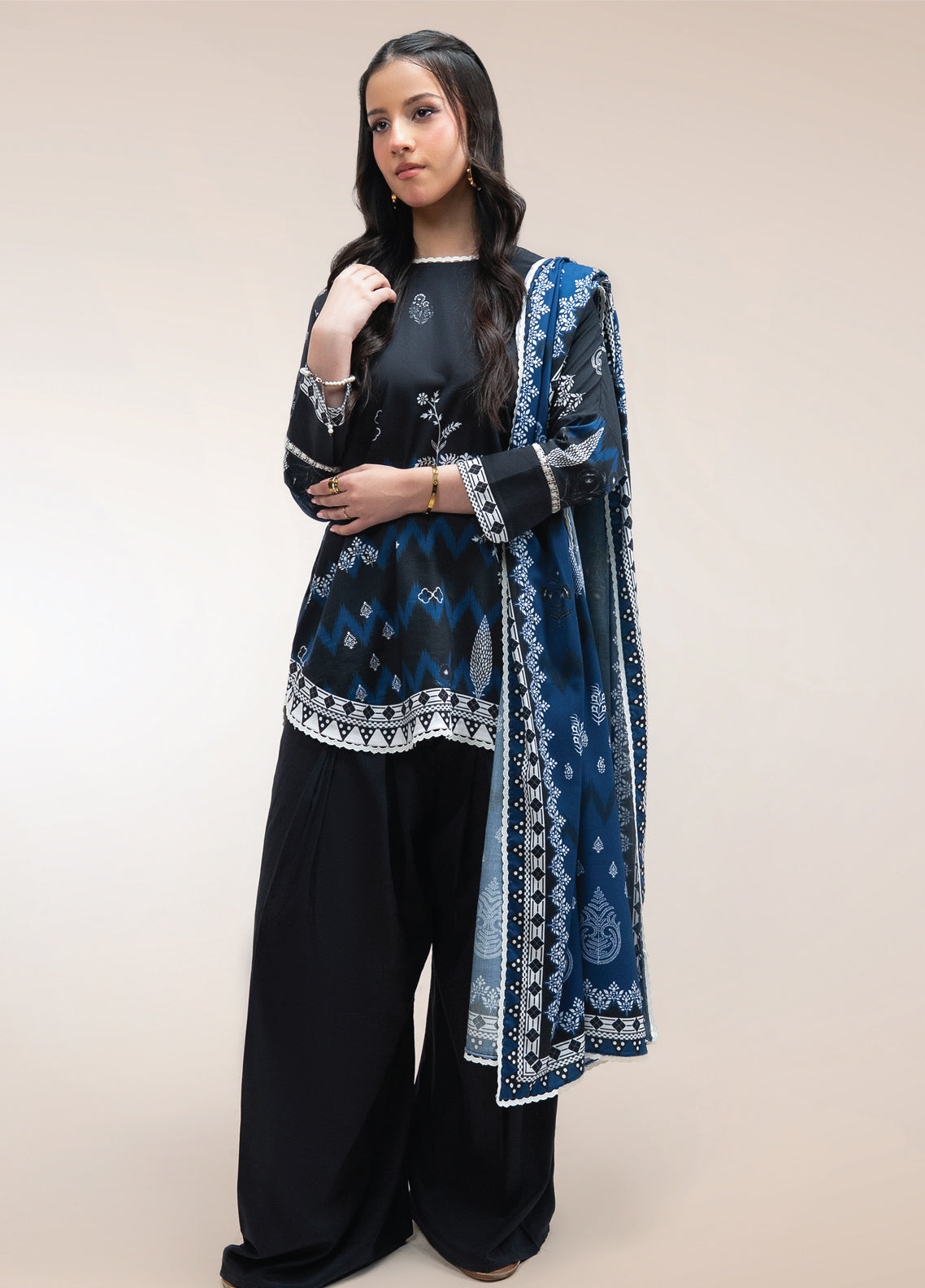 Raqs By Motifz Printed Cotton Viscose Linen 3 Piece Unstitched Suit MT26RCVLV1 D-3603 Raqs By Motifz Printed Cotton Viscose Linen 3 Piece Unstitched Suit MT26RCVLV1 D-3603