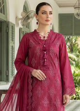 Raskh-E-Qamar By Noorjahan Embroidered Lawn 3 Piece Unstitched Suit NJ26RQ D-01