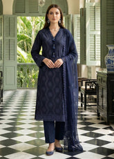 Raskh-E-Qamar By Noorjahan Embroidered Lawn 3 Piece Unstitched Suit NJ26RQ D-03
