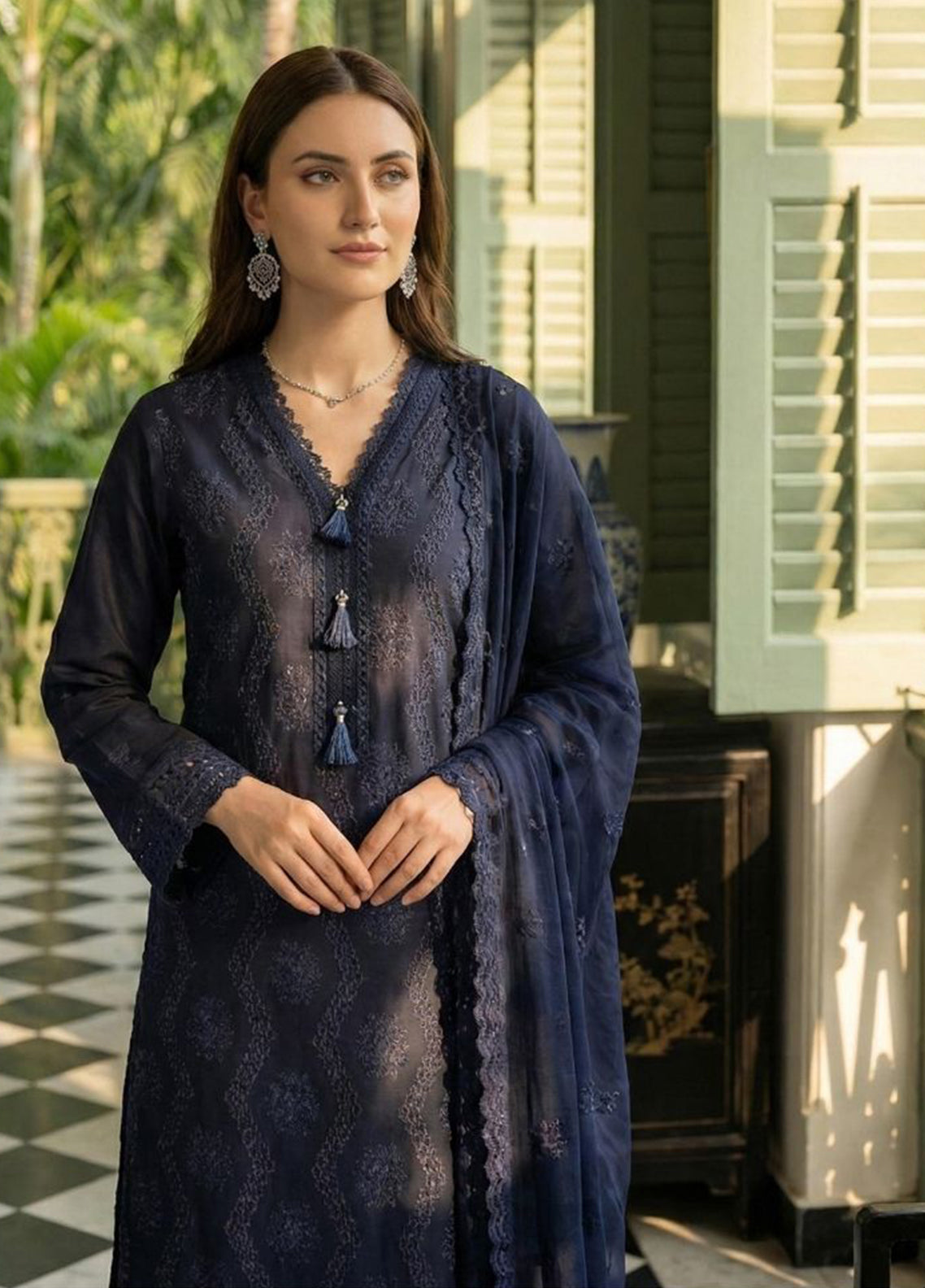 Raskh-E-Qamar By Noorjahan Embroidered Lawn 3 Piece Unstitched Suit NJ26RQ D-03 Raskh-E-Qamar By Noorjahan Embroidered Lawn 3 Piece Unstitched Suit NJ26RQ D-03