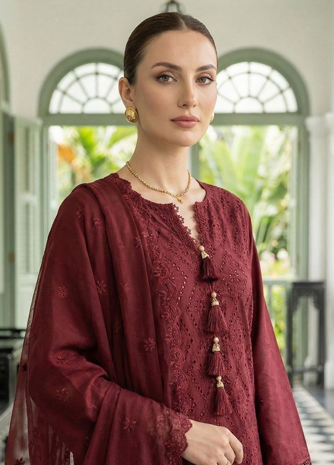 Raskh-E-Qamar By Noorjahan Embroidered Lawn 3 Piece Unstitched Suit NJ26RQ D-07 Raskh-E-Qamar By Noorjahan Embroidered Lawn 3 Piece Unstitched Suit NJ26RQ D-07