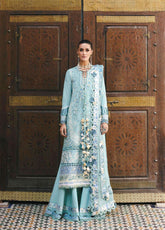 Reine By Republic Womenswear Luxury Embroidered Lawn 3 Piece Unstitched Suit RW26RELL D-3A LILAS