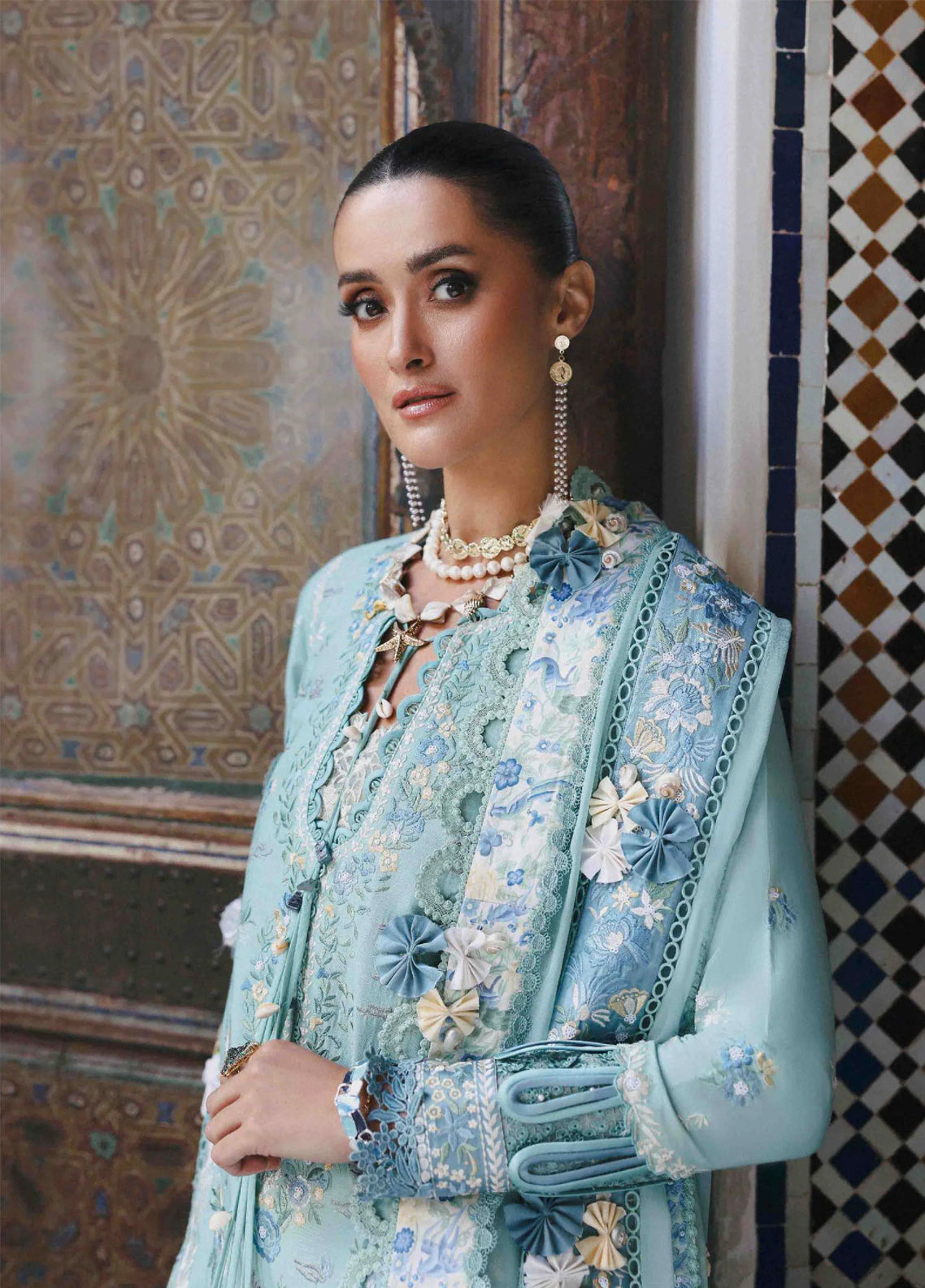 Reine By Republic Womenswear Luxury Embroidered Lawn 3 Piece Unstitched Suit RW26RELL D-3A LILAS Reine By Republic Womenswear Luxury Embroidered Lawn 3 Piece Unstitched Suit RW26RELL D-3A LILAS