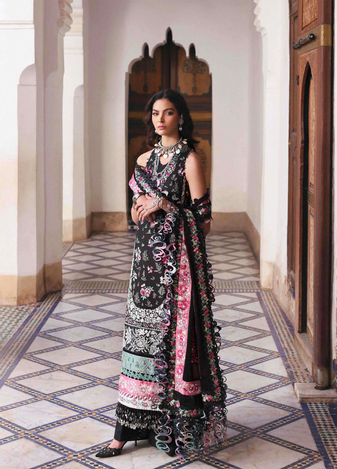Reine By Republic Womenswear Luxury Embroidered Lawn 3 Piece Unstitched Suit RW26RELL D-3B ELIA Reine By Republic Womenswear Luxury Embroidered Lawn 3 Piece Unstitched Suit RW26RELL D-3B ELIA