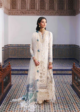 Reine By Republic Womenswear Luxury Embroidered Lawn 3 Piece Unstitched Suit RW26RELL D-4B NOLA
