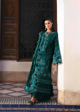 Reine By Republic Womenswear Luxury Embroidered Lawn 3 Piece Unstitched Suit RW26RELL D-6A LUNA