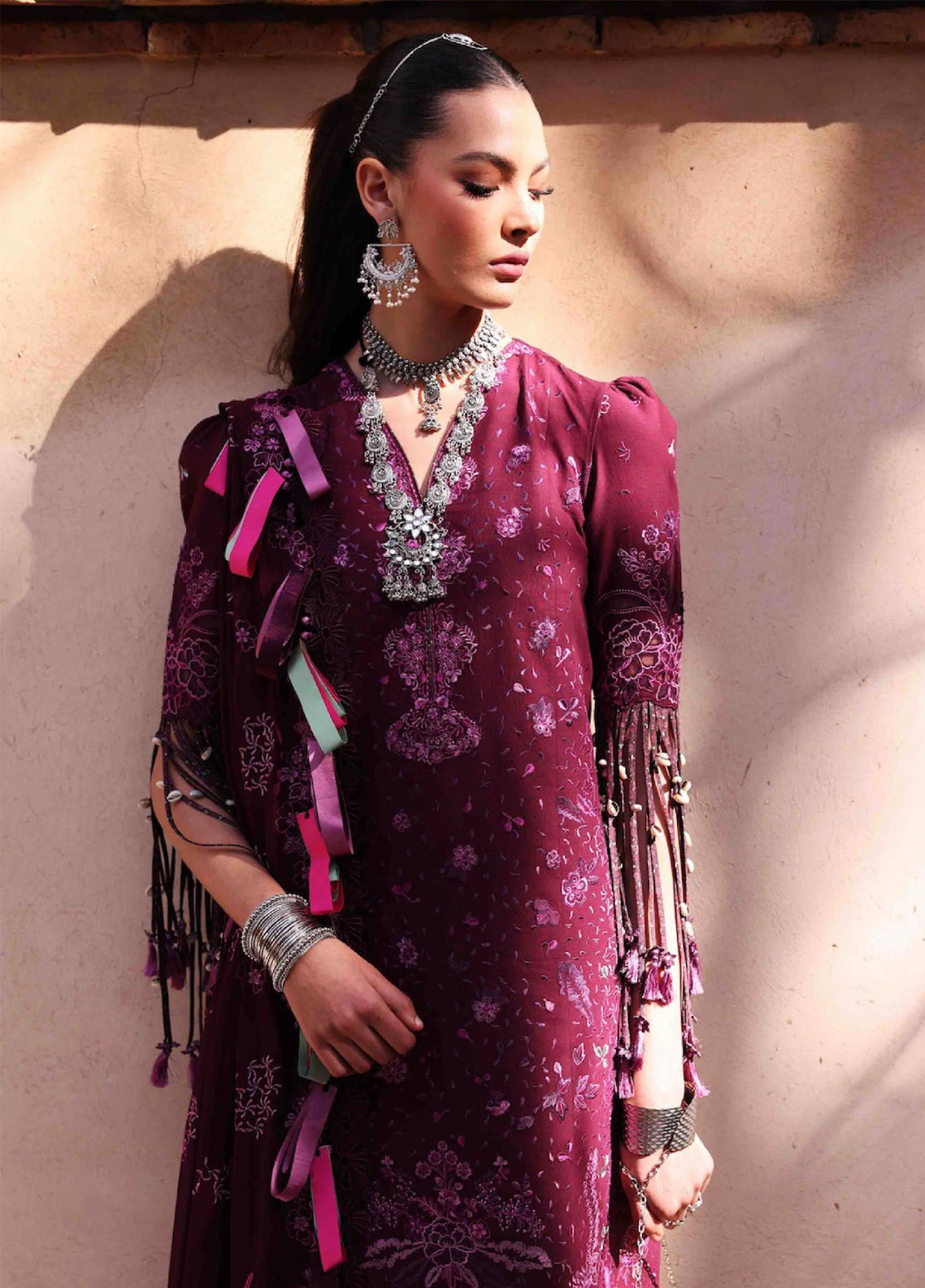 Reine By Republic Womenswear Luxury Embroidered Lawn 3 Piece Unstitched Suit RW26RELL D-6B ICIE Reine By Republic Womenswear Luxury Embroidered Lawn 3 Piece Unstitched Suit RW26RELL D-6B ICIE