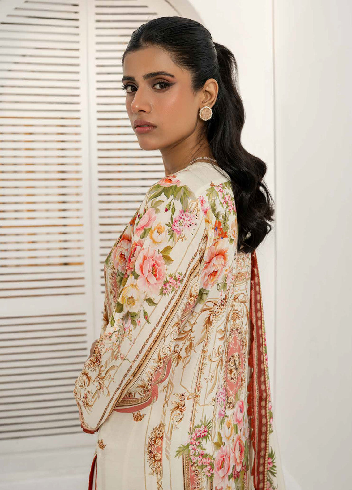 Resham By Firdous Textile Printed Linen Suits Unstitched 3 Piece - FF24RL 901 Resham By Firdous Textile Printed Linen Suits Unstitched 3 Piece - FF24RL 901