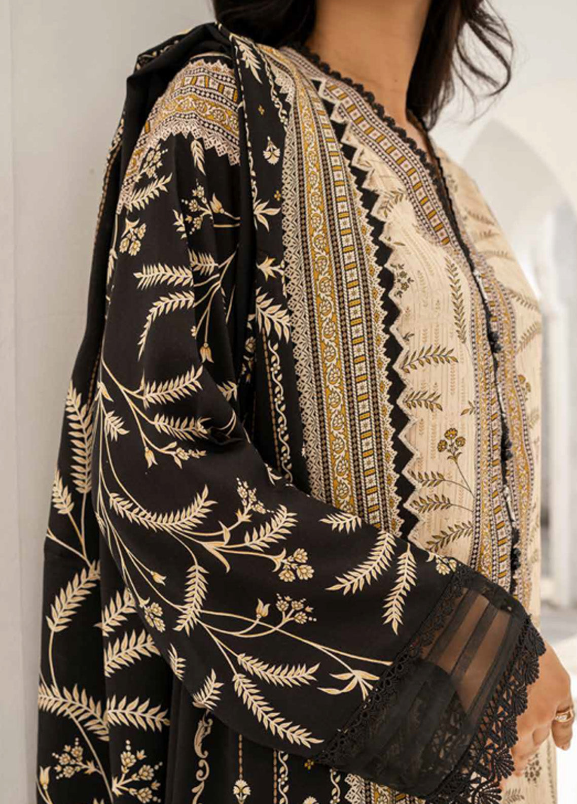 Resham By Firdous Textile Printed Linen Suits Unstitched 3 Piece - FF24RL 903 Resham By Firdous Textile Printed Linen Suits Unstitched 3 Piece - FF24RL 903